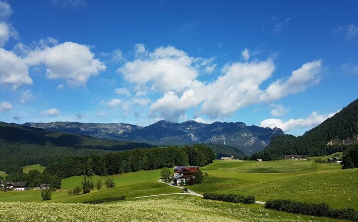 Blick zur Schlafenden Hexe vom Natur-Erlebnispfad
