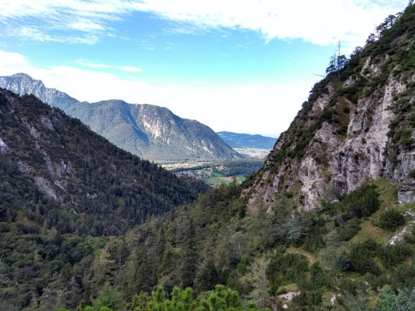 Blick nach Bad Reichenhall