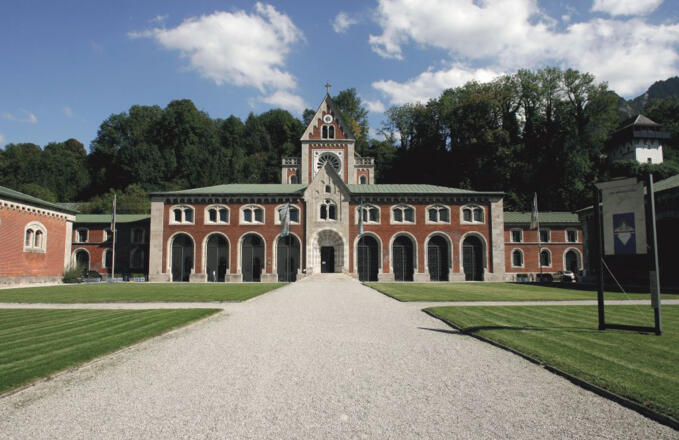 Bad Reichenhall alte Saline Frontansicht