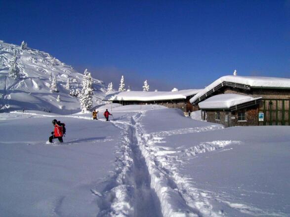 Winter auf der Schlegelmuldenalm
