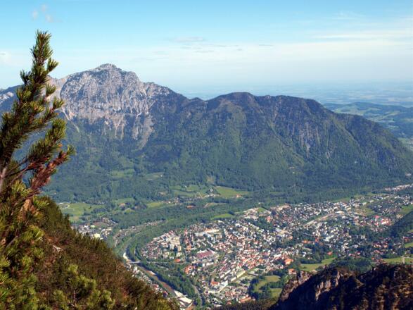 Blick auf Bad Reichenhall