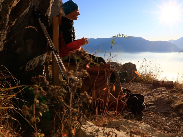 Rastplatz am Goldtropfsteig