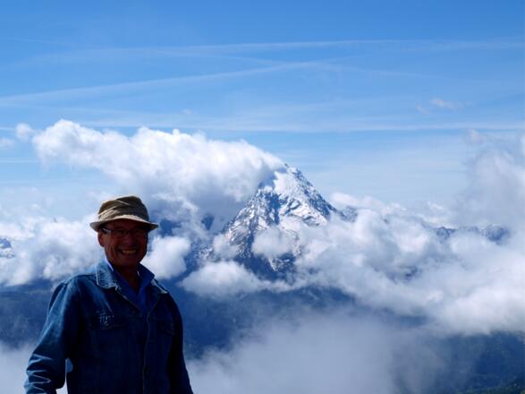 Watzmann mit Wolkenfahne