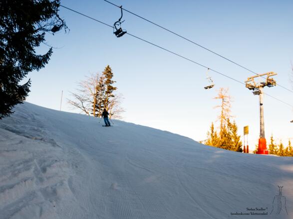 ... und gelangt so zum Sessellift (Bergstation)