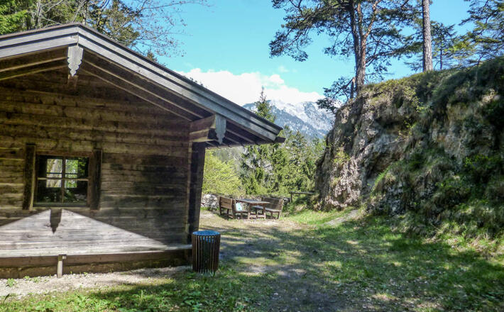 Informationshütte am Antoniberg