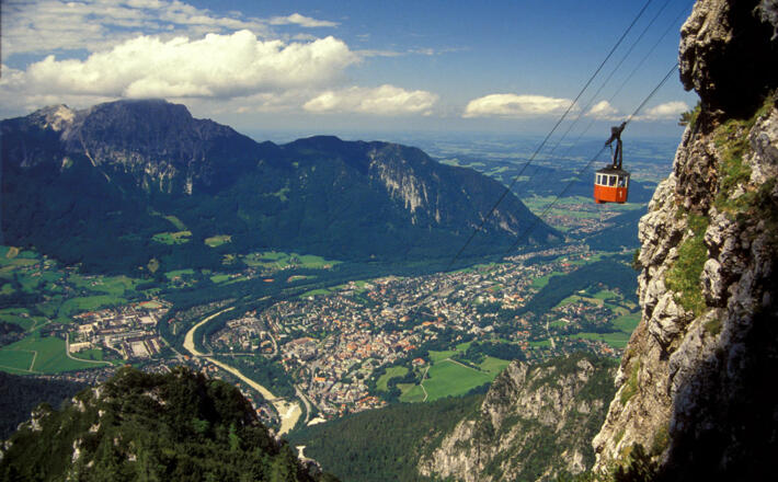 Bad Reichenhall mit Predigtstuhl- Bahn