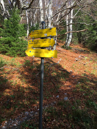 Wandertafeln Zwieselalm