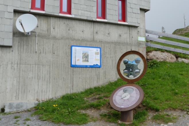 Infotafel Nagelfluh am Hochgrat