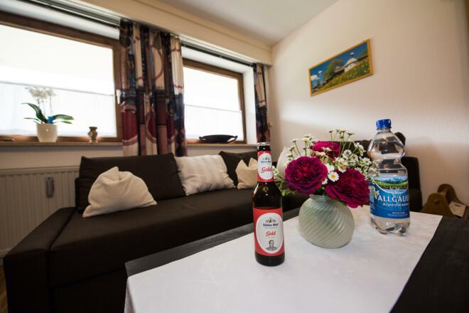 Sitzecke - Wohnung Grüntenblick