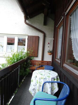 Balkon mit Aussicht