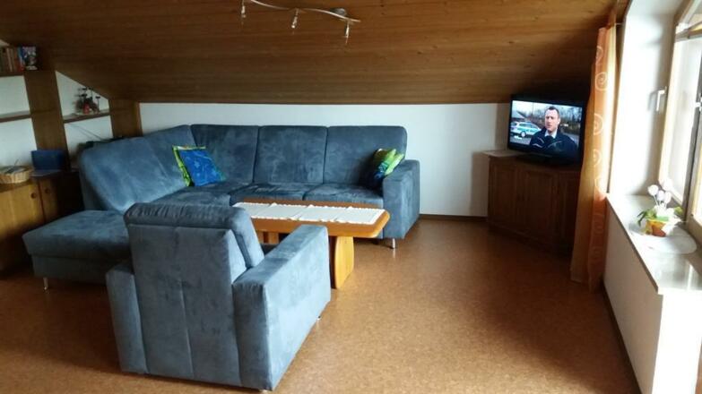 Wohnzimmer Ferienwohnung Steimle