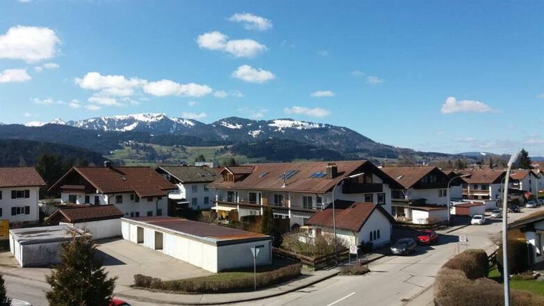 Ausblick vom Schlafzimmer