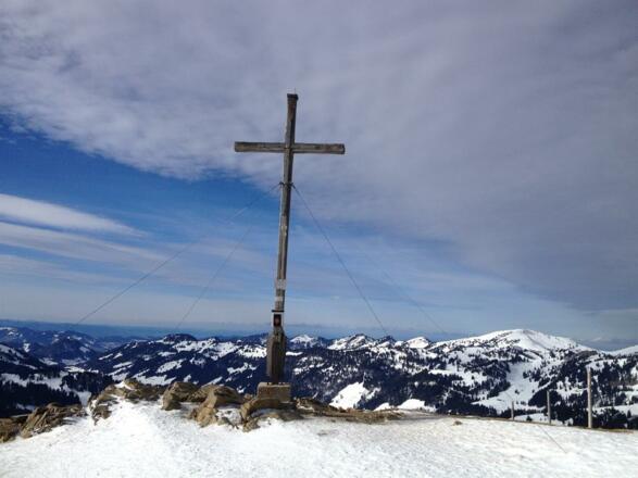 Riedberger Horn Gipfel