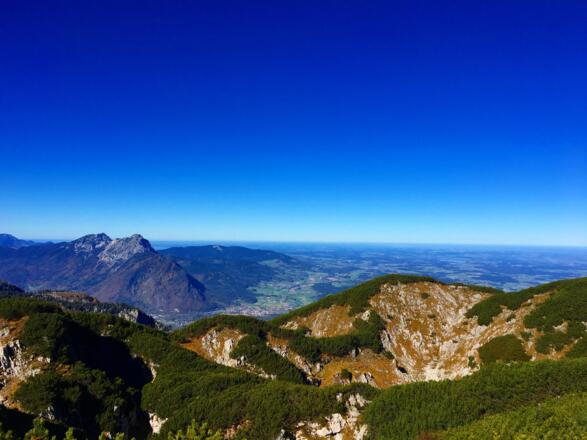 Aussicht Richtung Salzburg