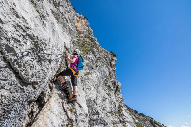 Berchtesgadener Hochthronsteig: Klettersteig am Untersberg