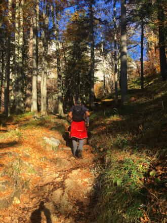 Wanderweg zur Toni Lenz Hütte 
