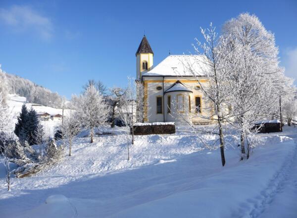 Ettenberger Kirche im WInter