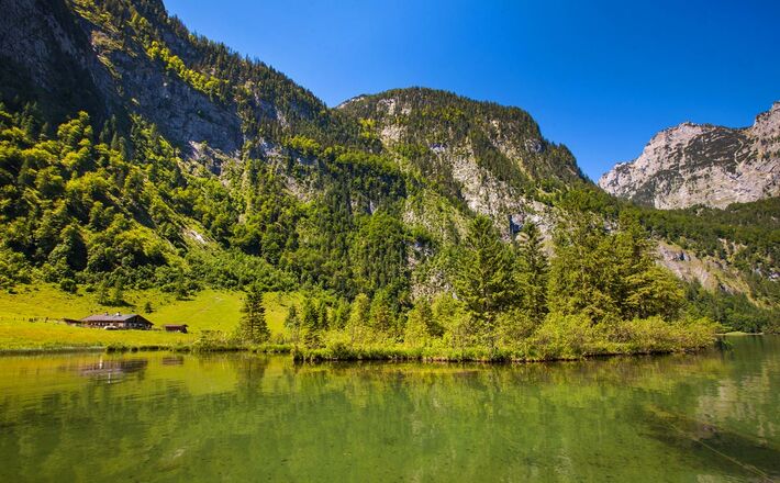 Das südliche Ende des Königssees