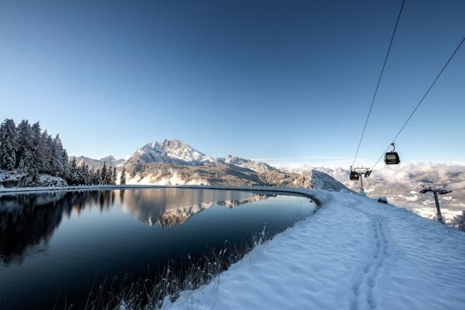 Speicherteich und Jennerbahn