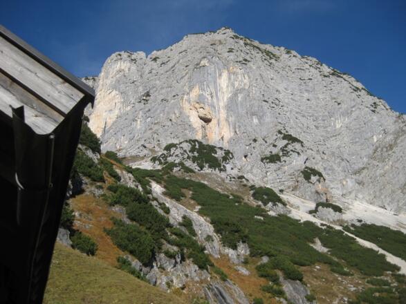 Südwand vom Scheibenkaser