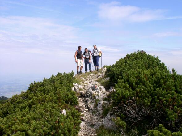 Überschreitung, Nähe Gamsalmkopf 1886m