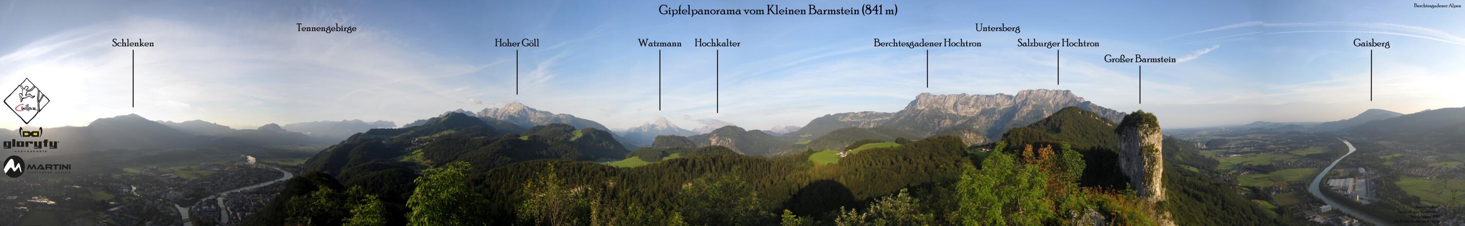 Gipfelpanorama vom Kleinen Barmstein