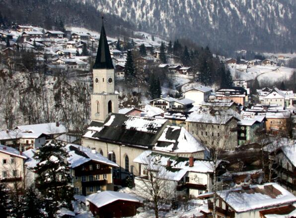 Marktschellenberg im Winter