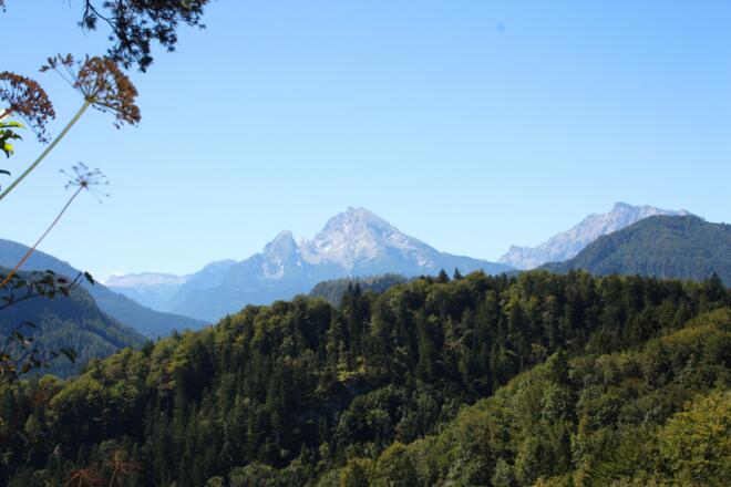 Blick zum Watzmann