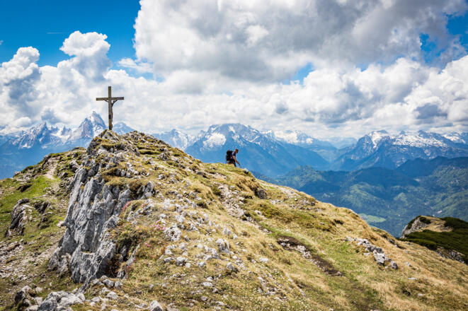 Gipfelkreuz Berchtesgadener Hochthron | Untersberg