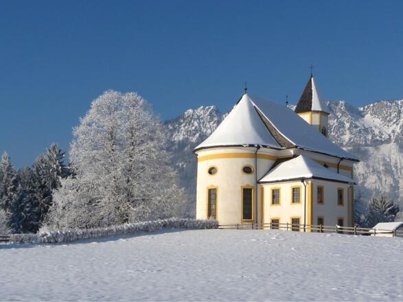 Ettenberger Kirche im WInter