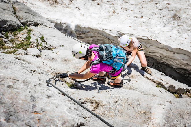 Berchtesgadener Hochthronsteig: Klettersteig am Untersberg