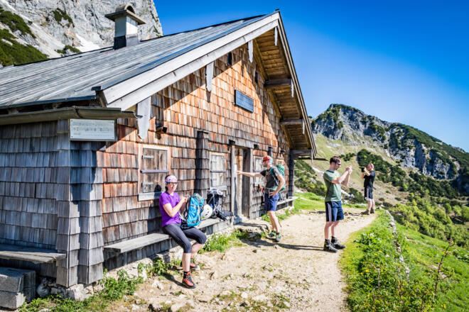 Die Scheibenkaser Alm am Untersberg