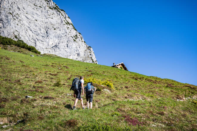 Weg zum Scheibenkaser