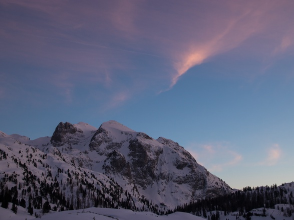Abendstimmung an der Reiter Alm - Großes und Kleines Häuselhorn