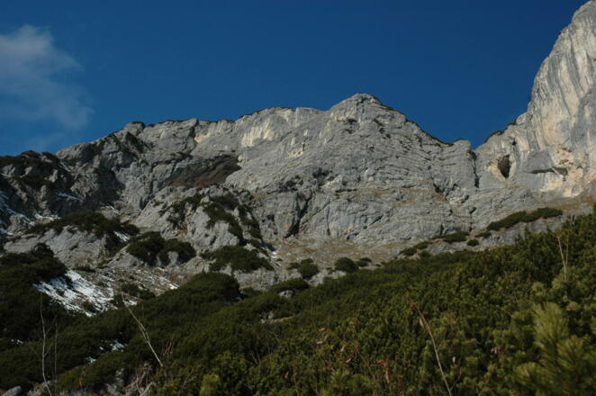 Mittagsloch vom Rosslandersteig aus gesehen