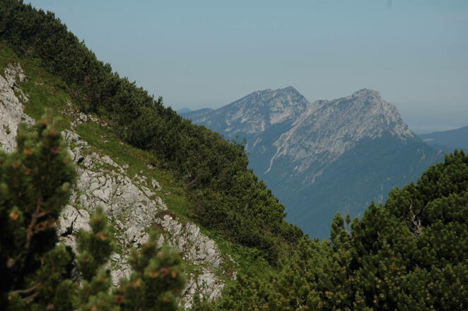 Hochstaufen und Zwiesel von der Mittagsscharte
