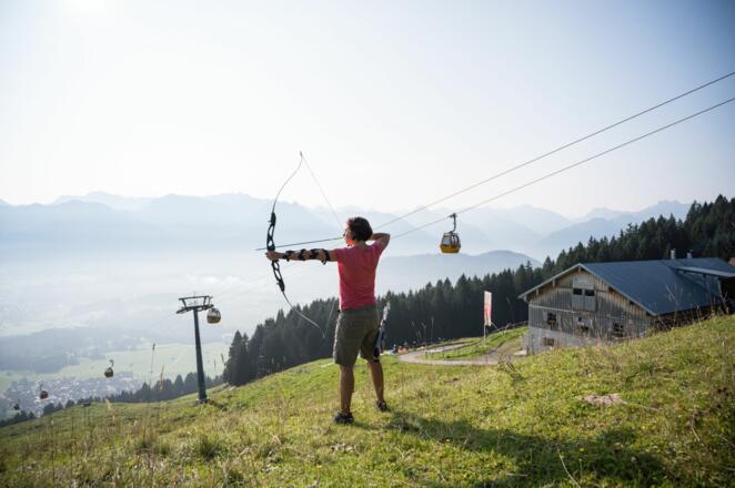 Bergparcours an der Hörernbahn