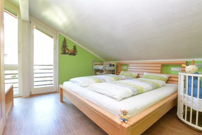 "Waldzauber" Schlafzimmer mit Balkon