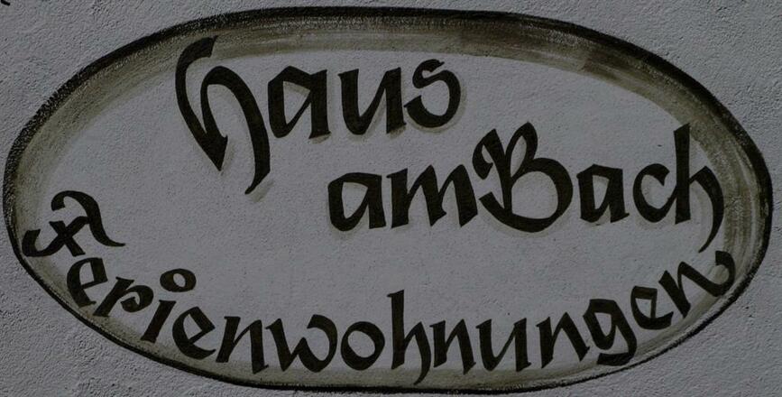 Ferienwohnungen im Haus am Bach