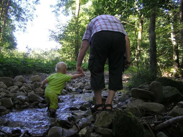 unbezahlbare Entdeckungen mit Papa