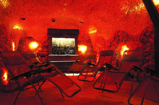 Entspannung zu einer Brise Meeresluft