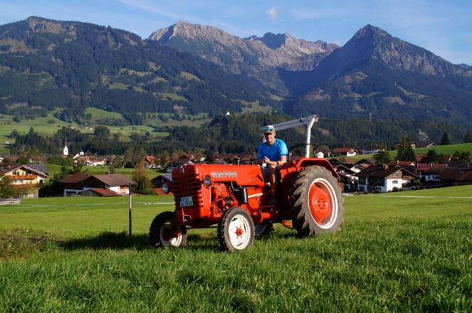 Unser Oldtimer im Einsatz