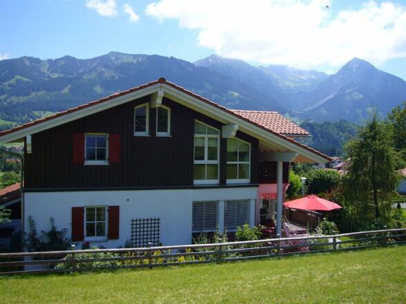 Westliche Hausansicht