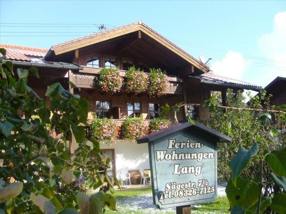 Holzhaus Lang Südansicht