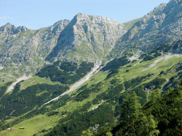 Aufstieg über Weißbachscharte