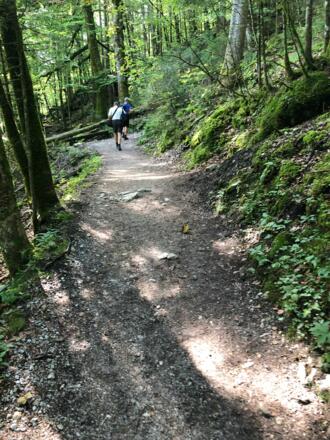 Wanderweg Richtung Eiskapelle
