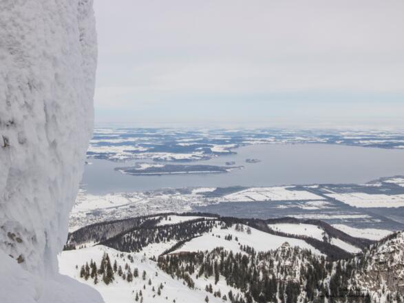 Chiemsee mit Herren-, Kraut- und Fraueninsel