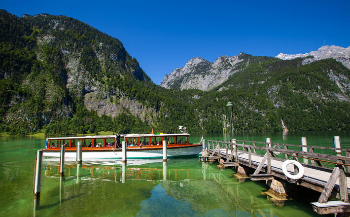 Bootsanlegestelle Saletalm