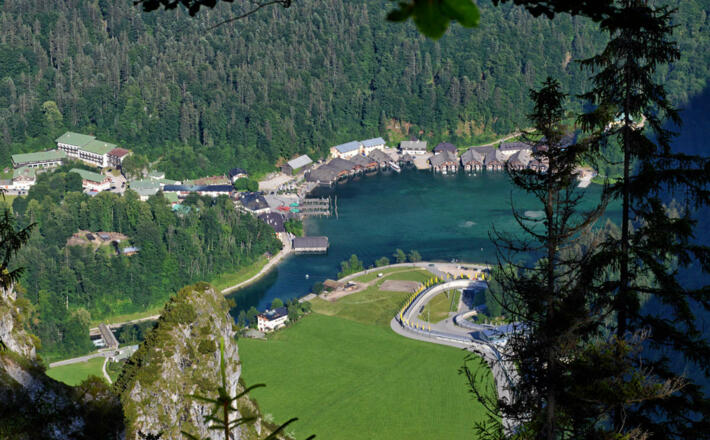 Blick zum Königssee