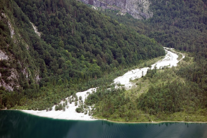Eisbach (Foto vom Kaunersteig aus)